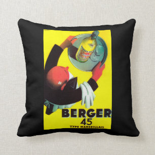 Coussin Cru PosterEurope de Berger 45