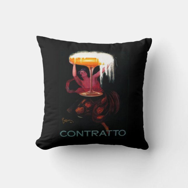 Coussin Cru PosterEurope de Contratto (Recto)