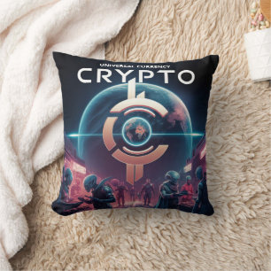 Coussin Crypto Planet