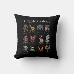 Coussin Cryptozoologie Cryptid Créatures