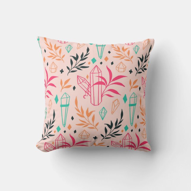 Coussin Crystal Botanica (Recto)