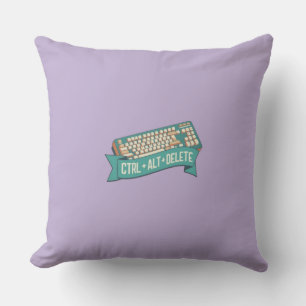 Coussin CTRL+ALT+SUPPRIMER l'oreiller de lancement de l'Hu