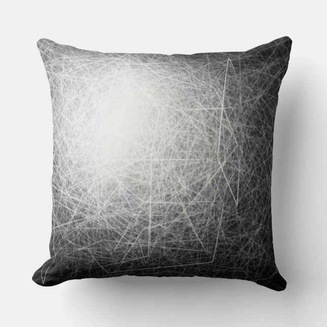 Coussin Cubes orbitaux - carreau (Recto)