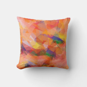 Coussin Cubisme art Abstrait   Motif géométrique moderne 3