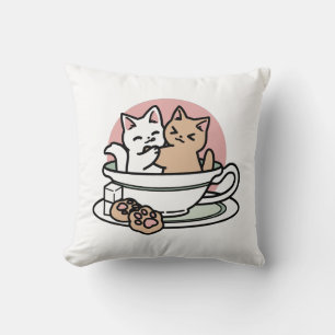 Coussin Cuddin en coupe - Tea Time adorable