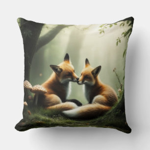 Coussin Cuddle Fox dans la forêt de Misty