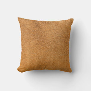 Coussin Cuir Italien Lambskin : Texture Vintage