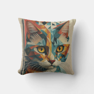 COUSSIN CUISINE CYBERNÉTIQUE CAT CUBISME GÉOMÉTRIQUE ABSTR