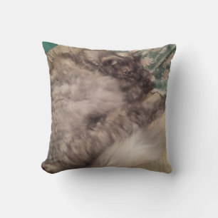 Coussin Cuisine de chat personnalisée par RoseWrites