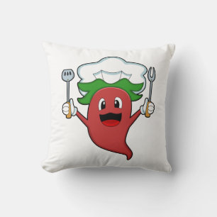 Coussin Cuisinier Végétalien Poivre