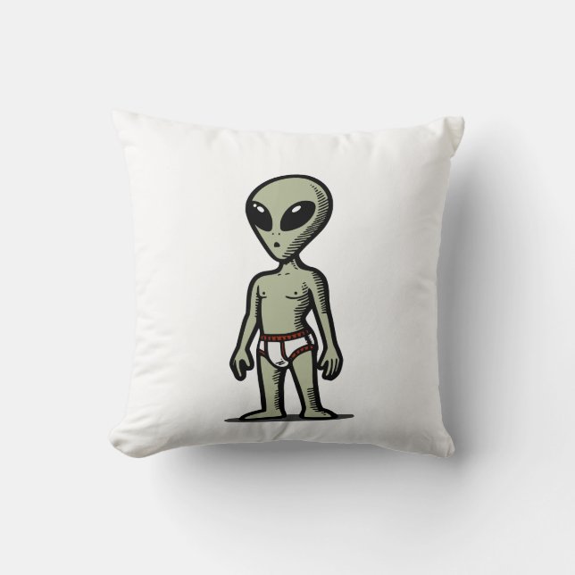 Coussin Culotte Alien (Recto)