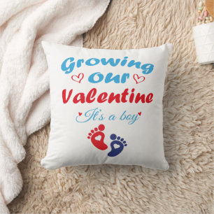 Coussin Cultiver notre Saint Valentin C'est un garçon Nouv