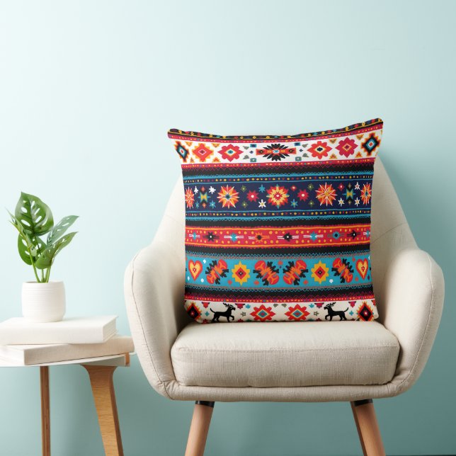 Coussin Cultural Christmas Geometric Festive  (Chaise)