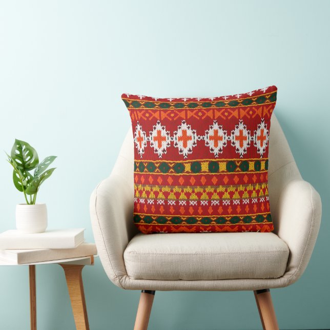 Coussin Cultural Christmas Geometric Festive  (Chaise)