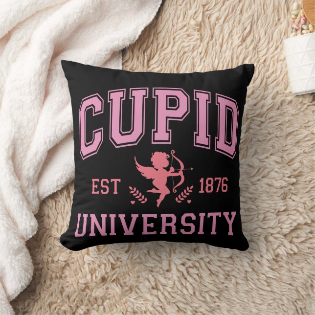 Coussin Cupid Université Valentine Cadeau (Couverture)
