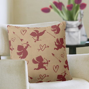 Coussin Cupids Arrows and Hearts
