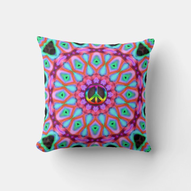 Coussin Cushion bleu rose Super (Recto)