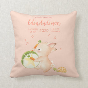 Coussin [Custom]Défilé de musique Baby Birth Stat Bunny Dr