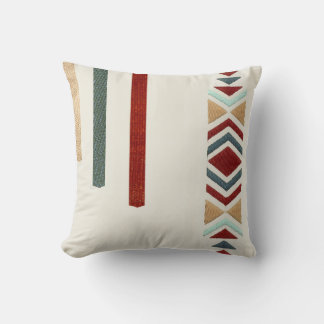 Coussin Custom Moroccan Geometric Embroidery Pattern Art