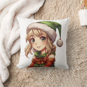 Coussin Cute Anime Elf