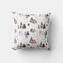 Cute Aquarelle Noël Pingouin Motif