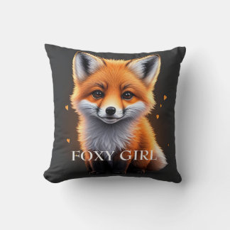 Coussin Cute Baby Fox