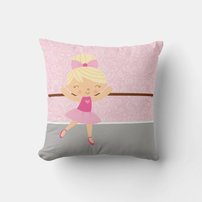 Coussin Cute Ballerina (Recto)