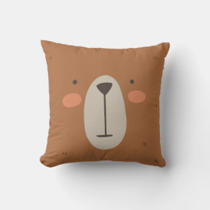 Coussin Cute Bear Kids Baby Nursery Room