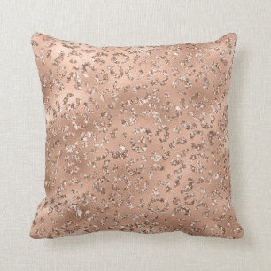 Coussin Cute Black Cheetah Leopard Motif d'impression