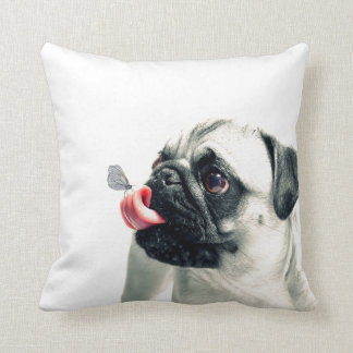 Coussin Cute CARLIN animal blanc - personnalisez-le
