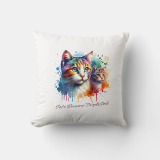 Coussin Cute chat