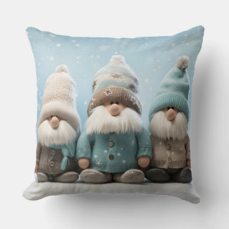 Coussin Cute Christmas Gnome Throw Pillow