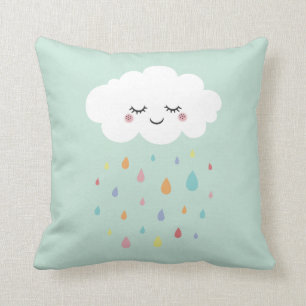 Coussin Cute Cloud Rainbow Lover Pillow Baby Nursery Décor