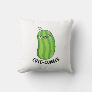 Coussin Cute Concombre Cute Concombre Pun