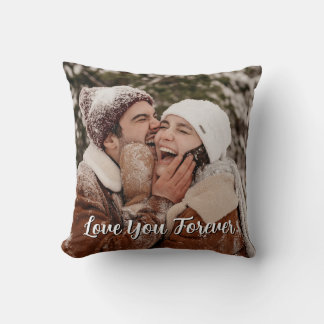 Coussin Cute Custom Photo Keepsaké COUPLE Cadeau Thé Pill