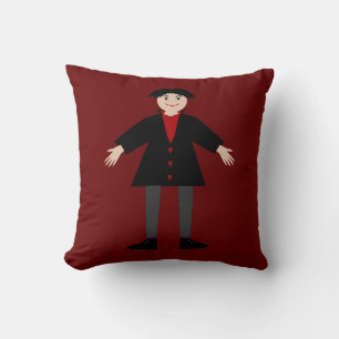 Coussin Cute Halloween Vampire double face