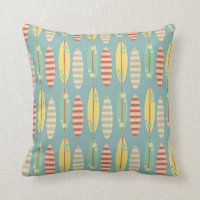 Cute Hippie Hawaii Surf Surf Surf Motif Blue