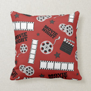 Coussin Cute home cinéma décor de soirée cinéma
