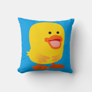 Coussin Cute Innocent Cartoon Duckkling