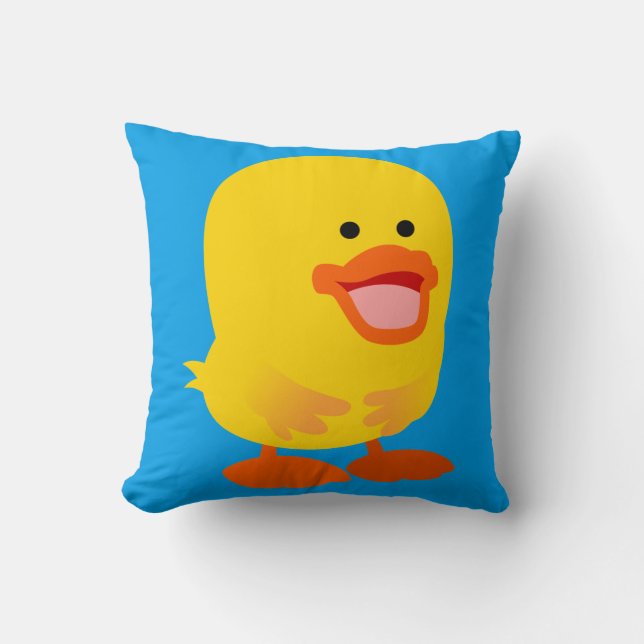 Coussin Cute Innocent Cartoon Duckkling (Recto)