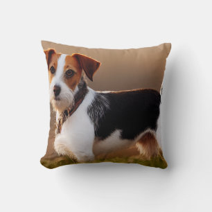 Coussin Cute Jack Russel Terrier Chien Photo