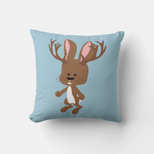 Coussin Cute Jackalope