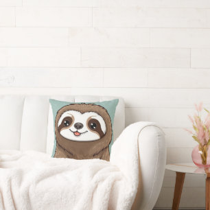 Coussin Cute Kawaii Sloth