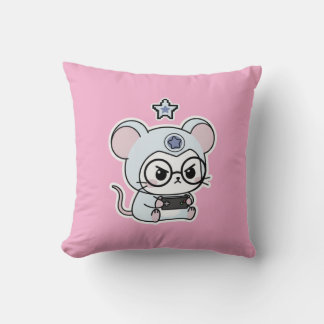 Coussin Cute lovely little adorable mouse 