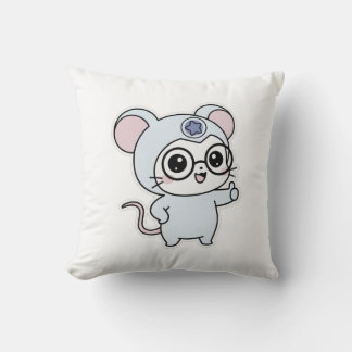 Coussin Cute lovely little adorable mouse