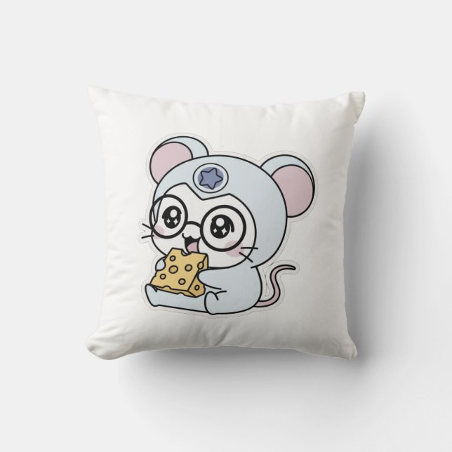 Coussin Cute lovely little adorable mouse (Recto)