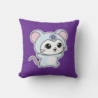 Coussin Cute lovely little adorable mouse