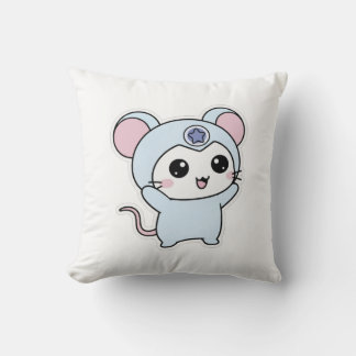 Coussin Cute lovely little adorable mouse
