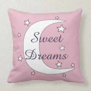 Coussin Cute Moon et Stars Sweets Dreams