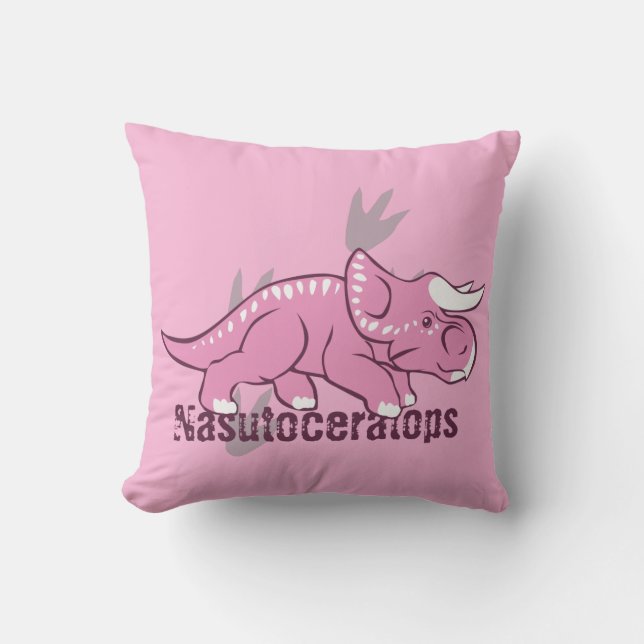 Coussin Cute Nasutoceratops (Recto)